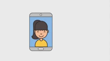 Download net iş kadın ve smartphone bulut