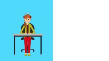 müşteri hizmet animasyon hd