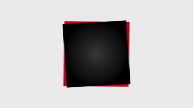 kırmızı ve beyaz balonlar siyah Cuma satışı büyük başlığı ile el yazısı siyah Cuma animasyon hd