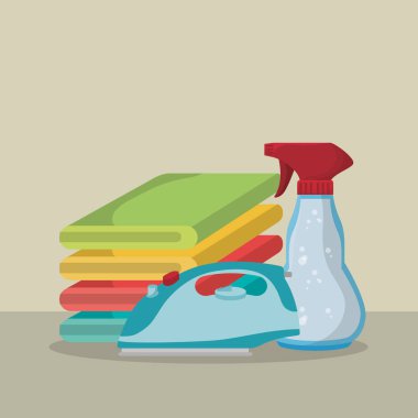 demir aletleri ile Çamaşırhane Servisi kutsal kişilerin resmi