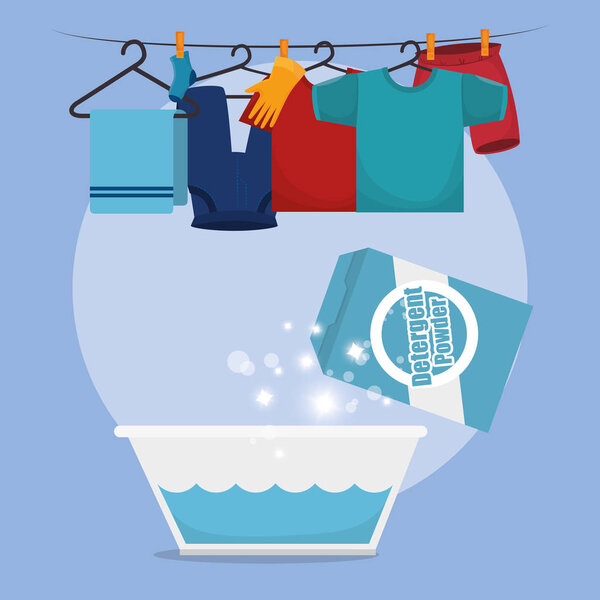 одежда с иконками прачечной
