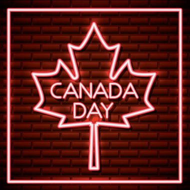 Kanada gün neon