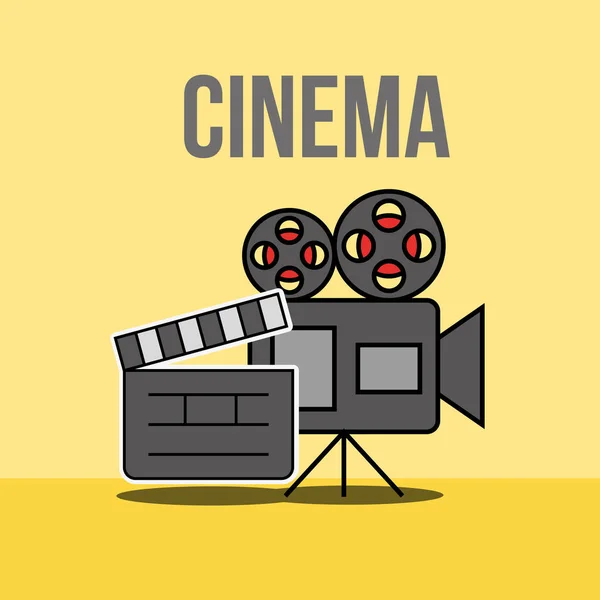 Cine película cine — Vector de stock