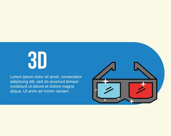 Film film bioscoop — Stockvector