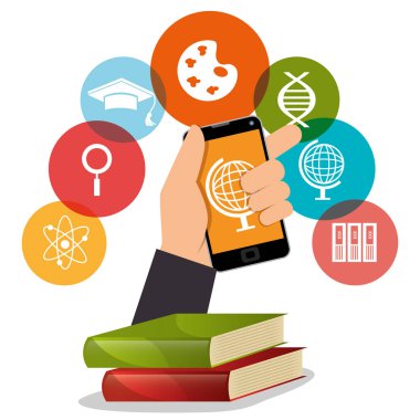 elektronik öğrenme ile smartphone