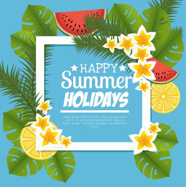 yaz tatil çiçek dekorasyon