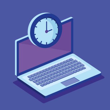 dizüstü bilgisayar ve itmeyi simgeler