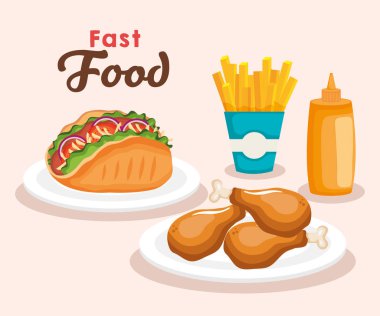 lezzetli lokanta simgeler