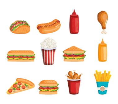 lezzetli lokanta simgeler