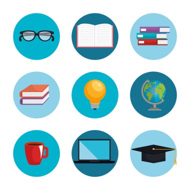 Elektronik teknoloji simgeleri öğrenme