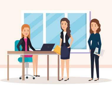 iş adamları ile kaynakları insan office şirket sahne