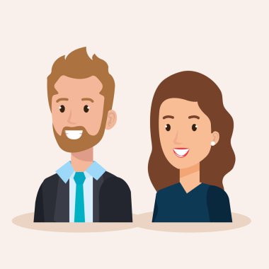 iş çift avatarlar karakter