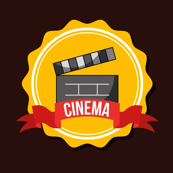 Cine película cine — Vector de stock