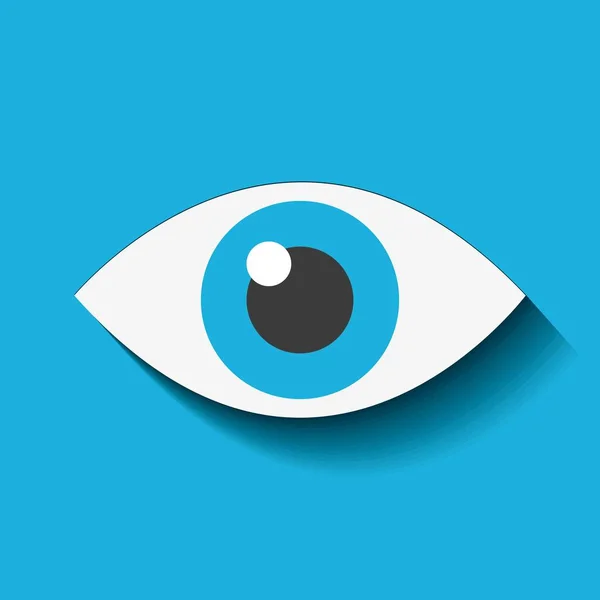 Ikona zabezpeèení pohled očí — Stockový vektor