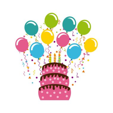 mutlu birrhday kek kutlama