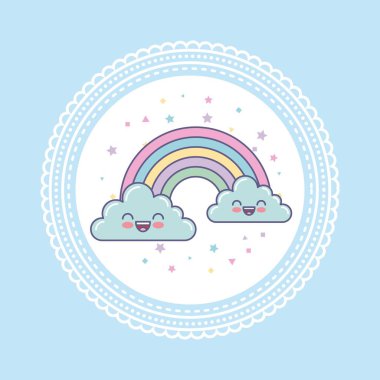 El çizmek şirin bulutlar