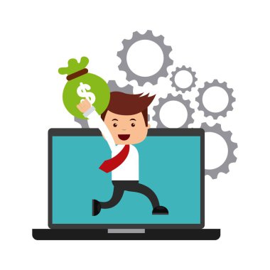 Arama Motoru Optimizasyonu düz simgeler