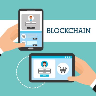 aygıtlar web sitesi sanal cüzdan blockchain transferi ile el