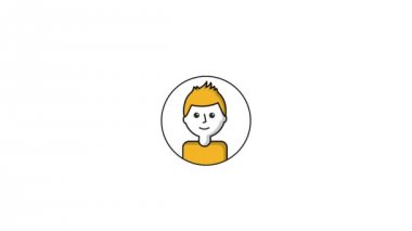 Daire karakter takım portre erkeklerde etkili