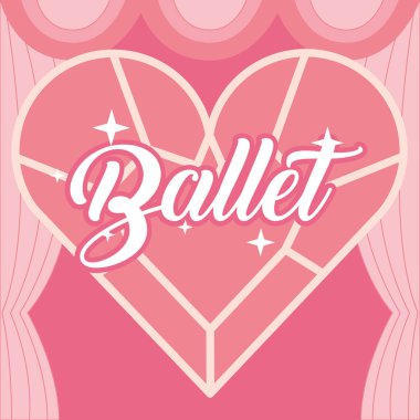 elmas şekli kalp takı bale