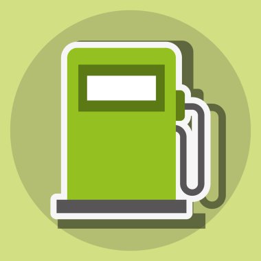 Pompa İstasyonu gaz taşıma etiket