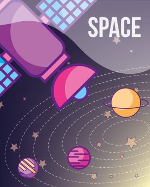 yer galaksiye kozmik kartı