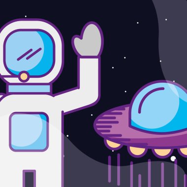 yer galaksiye kozmik kartı