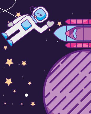 yer galaksiye kozmik kartı