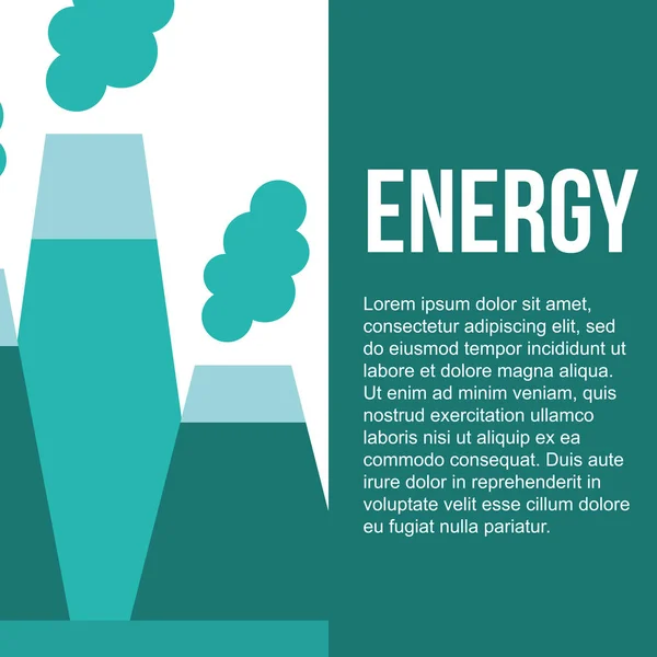 Groene energie alternatief — Stockvector