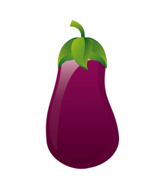 Beyaz arka plan vektör çizim üzerinde organik ürün