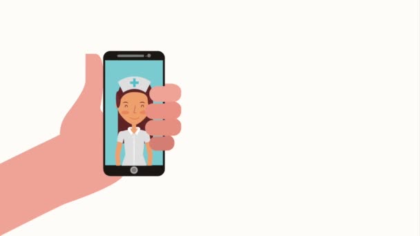 Люди медичні послуги — стокове відео