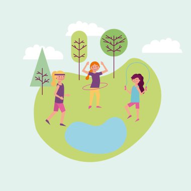 insanlar Parkı ve şehir