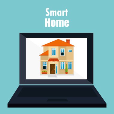 dizüstü bilgisayar aygıt ile akıllı ev