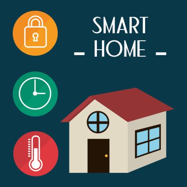 Küme Hizmetleri simgeleri ile akıllı ev