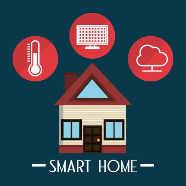 Küme Hizmetleri simgeleri ile akıllı ev