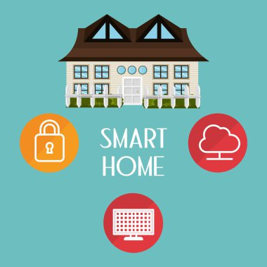 Küme Hizmetleri simgeleri ile akıllı ev