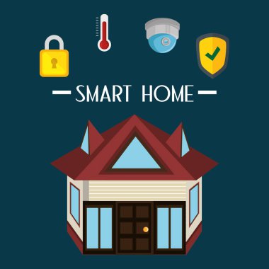 Küme Hizmetleri simgeleri ile akıllı ev