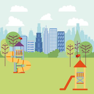 insanlar Parkı ve şehir