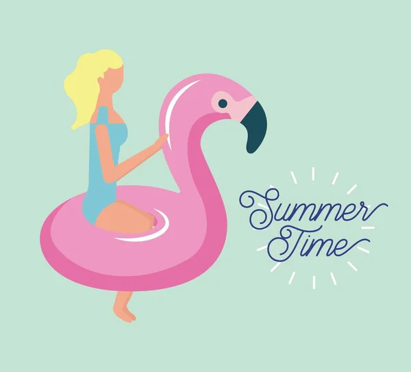 Літній час відпустки — стоковий вектор