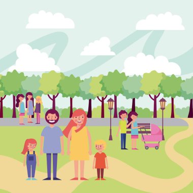 insanlar etkinlik park