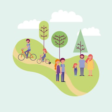 insanlar etkinlik park