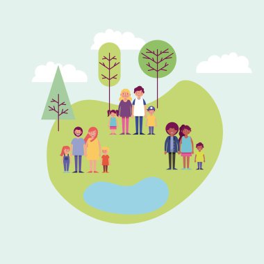 insanlar etkinlik park