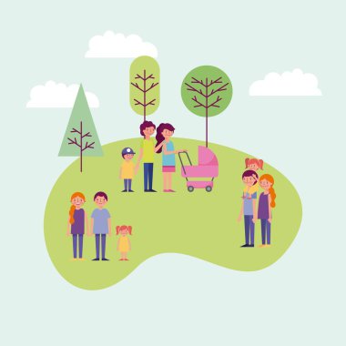 insanlar etkinlik park