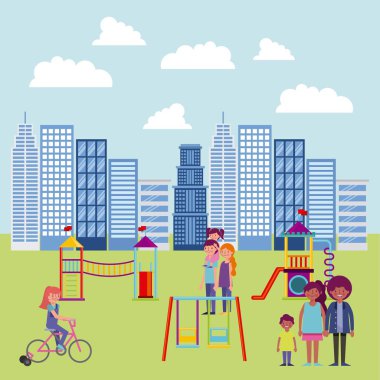 insanlar Parkı ve şehir