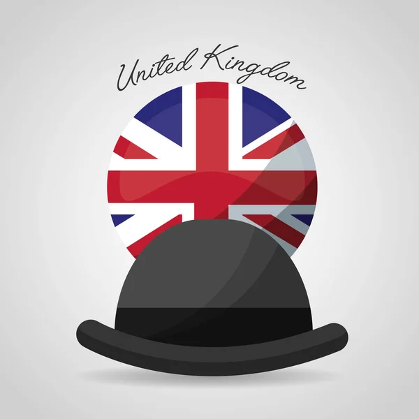 Σημαία χώρας Ηνωμένο Βασίλειο — Διανυσματικό Αρχείο
