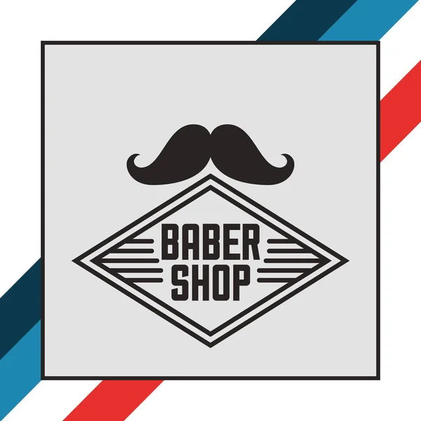 Baber Shopdesign — Stockvektor