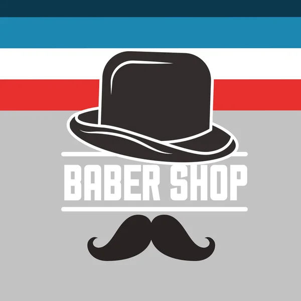 Baber Shopdesign — Stockvektor