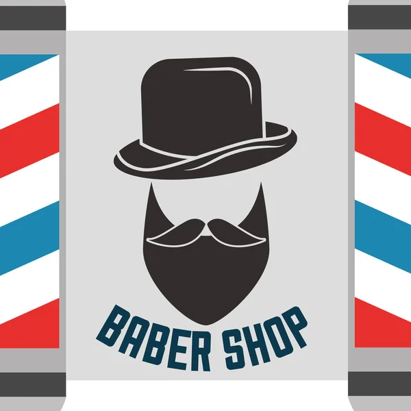 Baber Shopdesign — Stockvektor