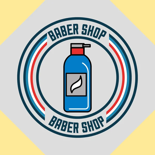 Baber Shopdesign — Stockvektor