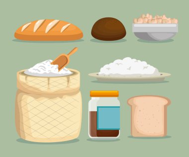 Sağlıklı Gıda Menü simgeleri